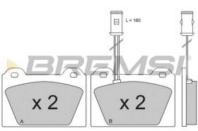 Bremsi BP2164 - PASTTILLA DE  FRENO | BRAKE PADS