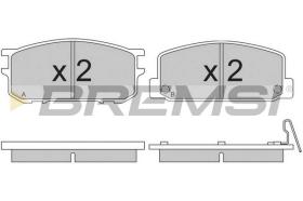 Bremsi BP2167 - PASTTILLA DE  FRENO | BRAKE PADS