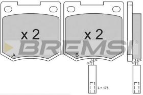 Bremsi BP2171 - BRAKE PADS