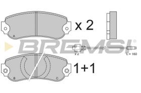 Bremsi BP2175 - BRAKE PADS