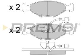 Bremsi BP2177 - BRAKE PADS