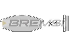 Bremsi BP2180 - PASTTILLA DE  FRENO | BRAKE PADS