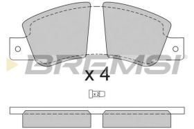 Bremsi BP2181 - BRAKE PADS