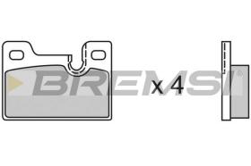 Bremsi BP2185 - PASTILLA DE FRENO | BRAKE PADS