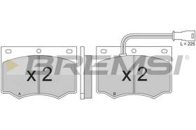 Bremsi BP2193 - PASTTILLA DE  FRENO | BRAKE PADS