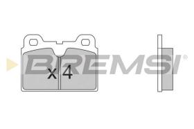 Bremsi BP2202 - PASTIGLIE FRENO | BRAKE PADS