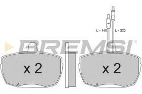 Bremsi BP2204 - BRAKE PADS