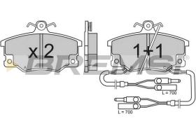 Bremsi BP2210 - PASTIGLIE FRENO | BRAKE PADS