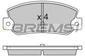 Bremsi BP2212 - PASTTILLA DE  FRENO | BRAKE PADS