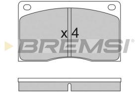Bremsi BP2213 - PASTIGLIE FRENO | BRAKE PADS