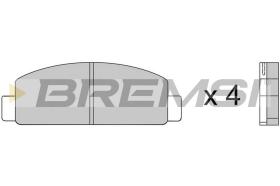 Bremsi BP2218 - BRAKE PADS