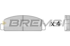 Bremsi BP2218 - BRAKE PADS