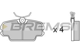 Bremsi BP2226 - PASTTILLA DE  FRENO | BRAKE PADS