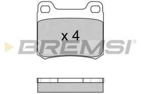 Bremsi BP2227 - PASTILLA DE FRENO | BRAKE PADS