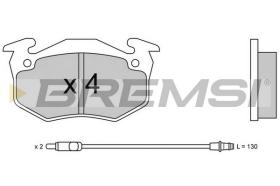 Bremsi BP2229 - PASTTILLA DE  FRENO | BRAKE PADS