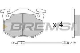Bremsi BP2230 - PASTTILLA DE  FRENO | BRAKE PADS