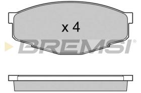 Bremsi BP2232 - PASTILLA DE FRENO | BRAKE PADS