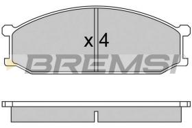 Bremsi BP2233 - BRAKE PADS