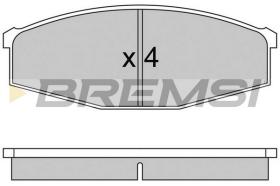 Bremsi BP2234 - BRAKE PADS