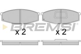 Bremsi BP2235 - PASTILLA DE FRENO | BRAKE PADS