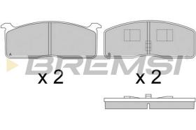 Bremsi BP2239 - PASTTILLA DE  FRENO | BRAKE PADS