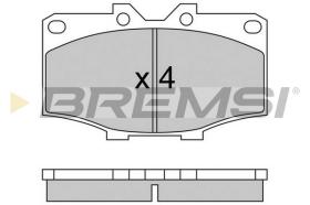 Bremsi BP2242 - PASTILLA DE FRENO | BRAKE PADS