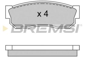 Bremsi BP2246 - PASTILLA DE FRENO | BRAKE PADS
