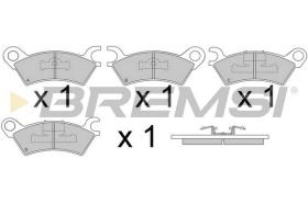 Bremsi BP2250 - PASTILLA DE FRENO | BRAKE PADS
