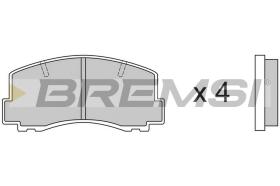 Bremsi BP2256 - PASTTILLA DE  FRENO | BRAKE PADS