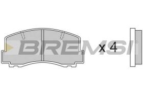 Bremsi BP2256 - PASTIGLIE FRENO | BRAKE PADS