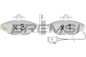 Bremsi BP2258 - PASTTILLA DE  FRENO | BRAKE PADS