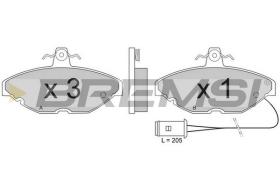 Bremsi BP2258 - PASTIGLIE FRENO | BRAKE PADS