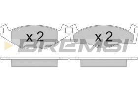 Bremsi BP2261 - PASTTILLA DE  FRENO | BRAKE PADS