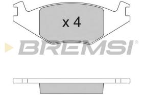 Bremsi BP2262 - PASTTILLA DE  FRENO | BRAKE PADS
