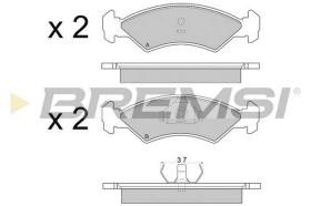 Bremsi BP2263 - BRAKE PADS