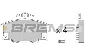 Bremsi BP2268 - PASTTILLA DE  FRENO | BRAKE PADS