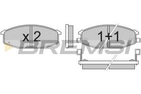 Bremsi BP2273 - PASTILLA DE FRENO | BRAKE PADS