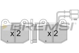 Bremsi BP2274 - PASTTILLA DE  FRENO | BRAKE PADS