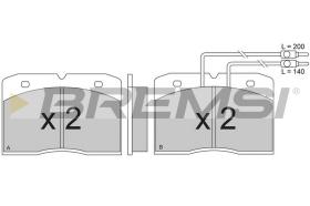 Bremsi BP2275 - PASTTILLA DE  FRENO | BRAKE PADS