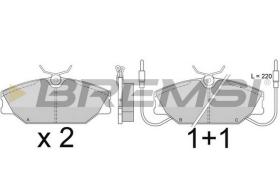 Bremsi BP2277 - PASTTILLA DE  FRENO | BRAKE PADS