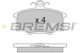 Bremsi BP2281 - PASTTILLA DE  FRENO | BRAKE PADS