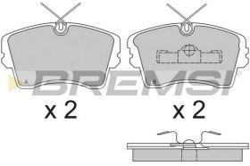 Bremsi BP2283 - PASTILLA DE FRENO | BRAKE PADS