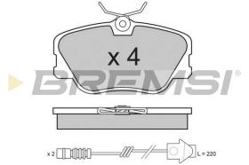 Bremsi BP2286 - PASTILLA DE FRENO | BRAKE PADS