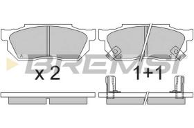Bremsi BP2289 - PASTILLA DE FRENO | BRAKE PADS