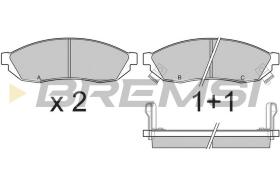 Bremsi BP2290 - PASTTILLA DE  FRENO | BRAKE PADS