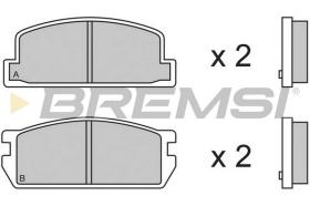 Bremsi BP2298 - PASTTILLA DE  FRENO | BRAKE PADS