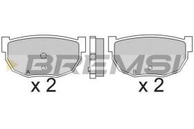 Bremsi BP2304 - PASTIGLIE FRENO | BRAKE PADS