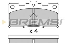Bremsi BP2306 - PASTTILLA DE  FRENO | BRAKE PADS