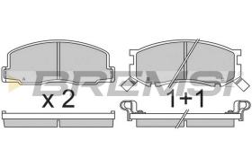 Bremsi BP2307 - PASTTILLA DE  FRENO | BRAKE PADS