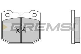 Bremsi BP2318 - PASTTILLA DE  FRENO | BRAKE PADS